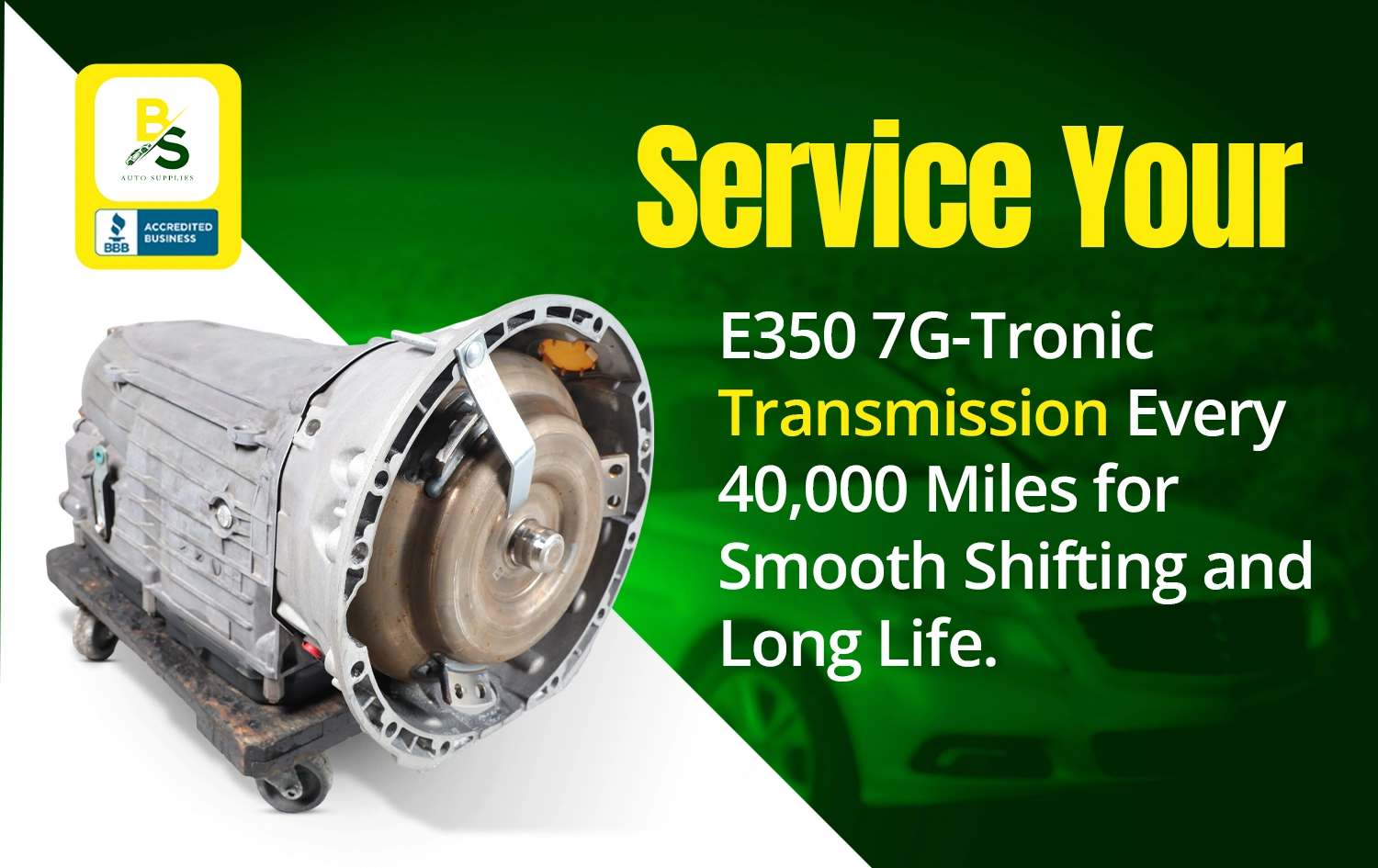 How Often Should You Service Your Mercedes-Benz E350 7G-Tronic Transmission?