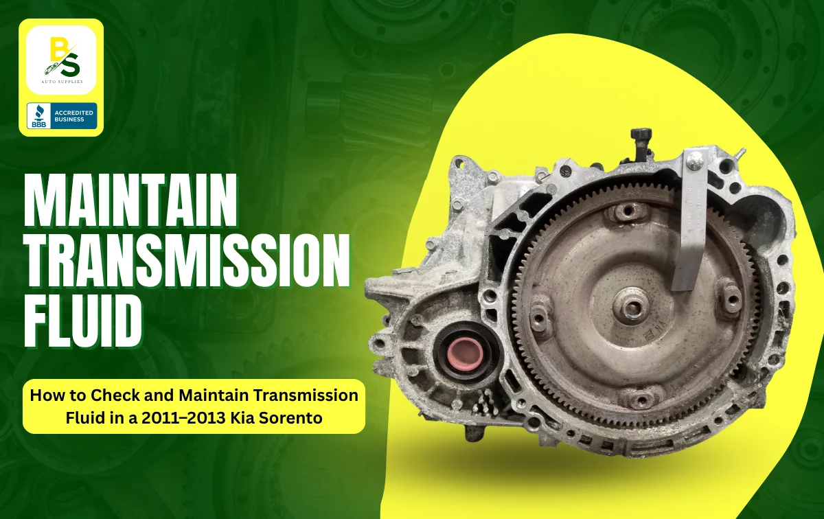 DIY: How to Check and Maintain Transmission Fluid in a 2011–2013 Kia Sorento