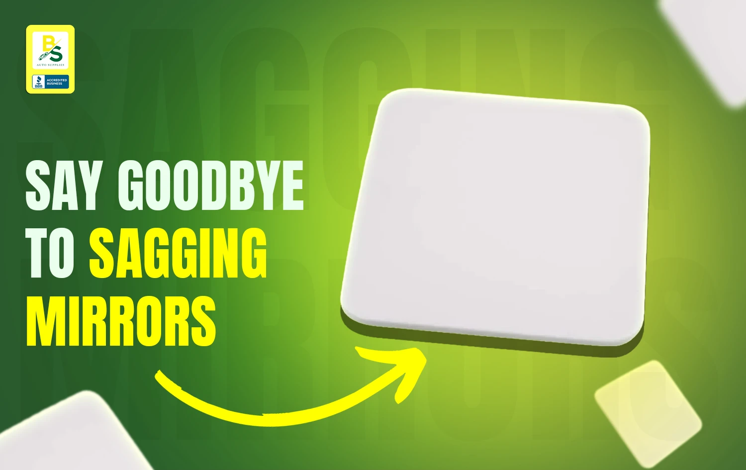 Say Goodbye to Sagging Mirrors: How to Replace Your Car's Mirror Mount Pads