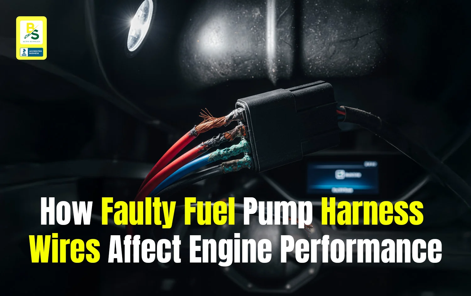 How Faulty Fuel Pump Harness Wires Affect Engine Performance