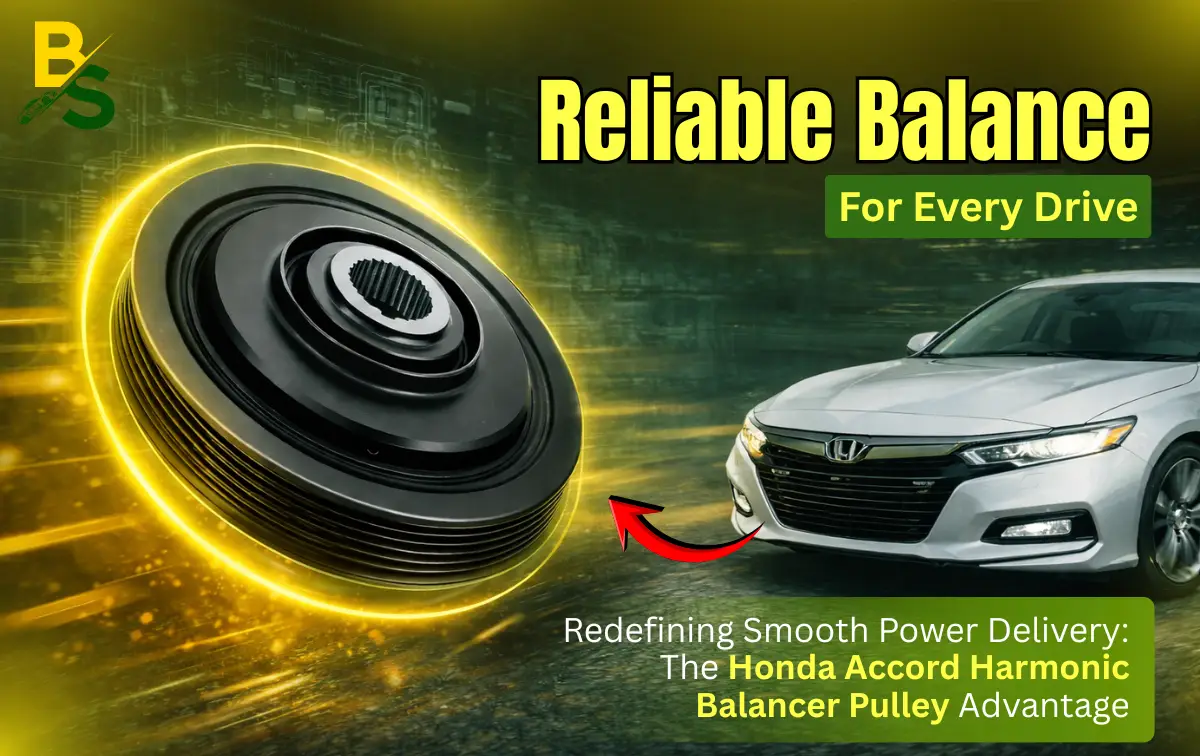 Redefining Smooth Power Delivery: The Honda Accord Harmonic Balancer Pulley Advantage