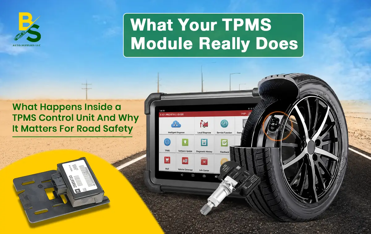 What Happens Inside a TPMS Control Unit and Why It Matters for Road Safety
