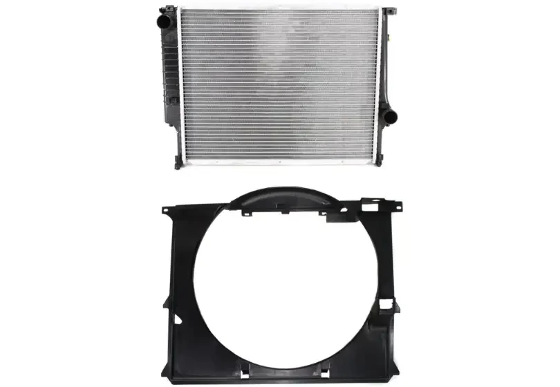 1995 BMW 325I RADIATOR AND FAN SHROUD