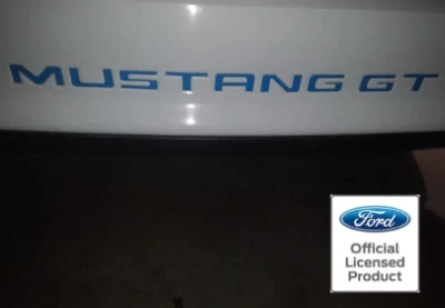 ford mustang letters